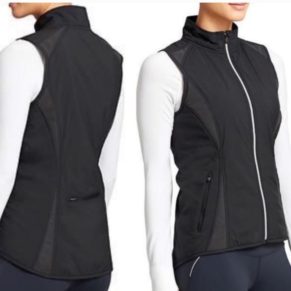 Athleta Polartec Alpha Slice Women's Fitted Vest Black Size Xs